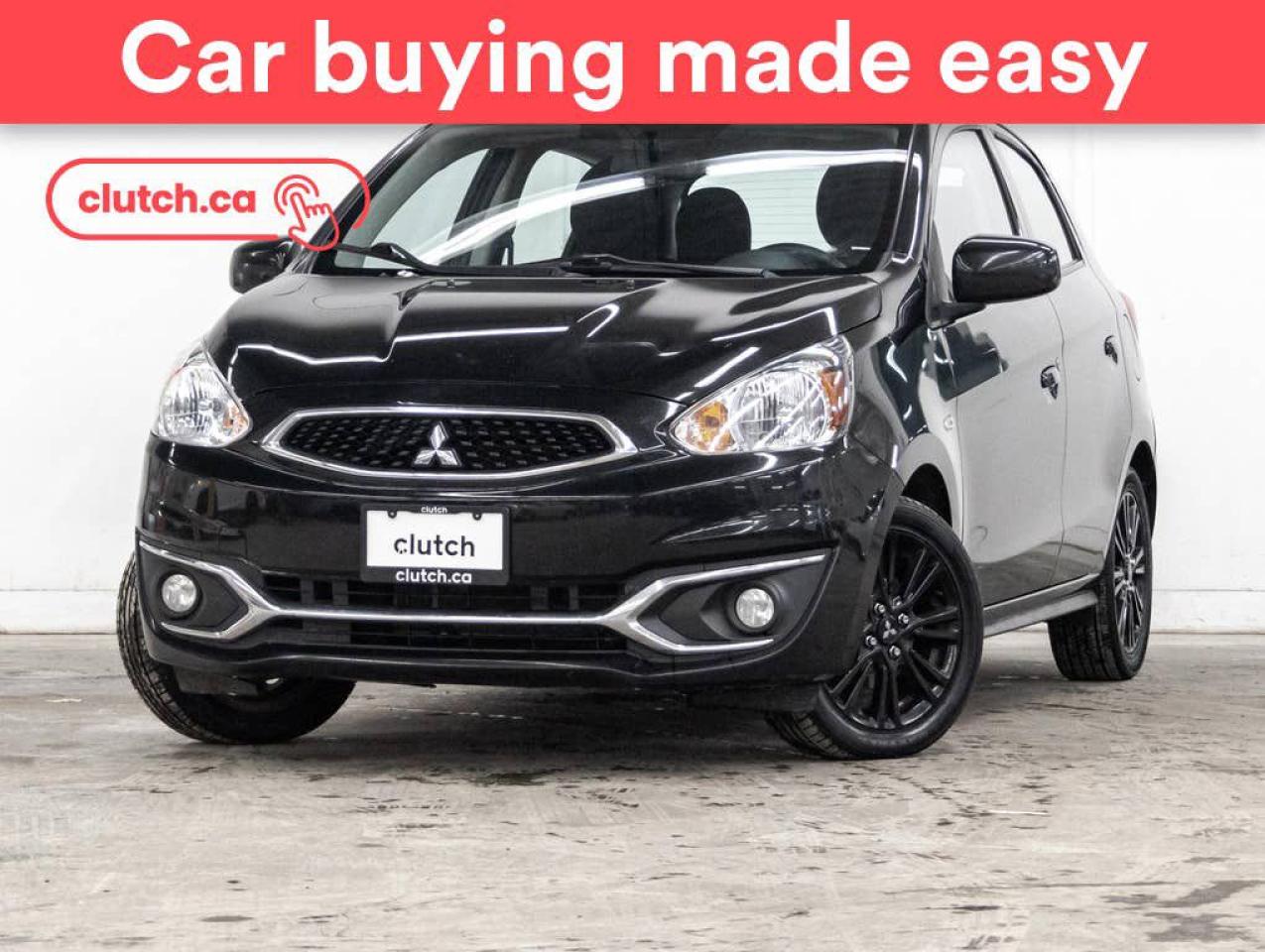 Used 2019 Mitsubishi Mirage ES Limited Edition w/ Apple CarPlay & Android Auto, Rearview Camera, Cruise Control for sale in Toronto, ON