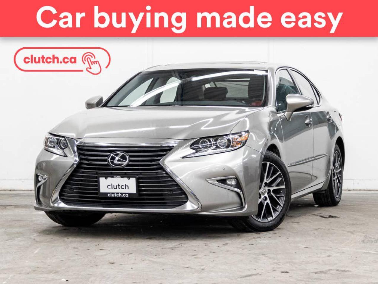 Used 2017 Lexus ES 350 w/ Nav, Heated Steering Wheel, Heated Front Seats for sale in Toronto, ON