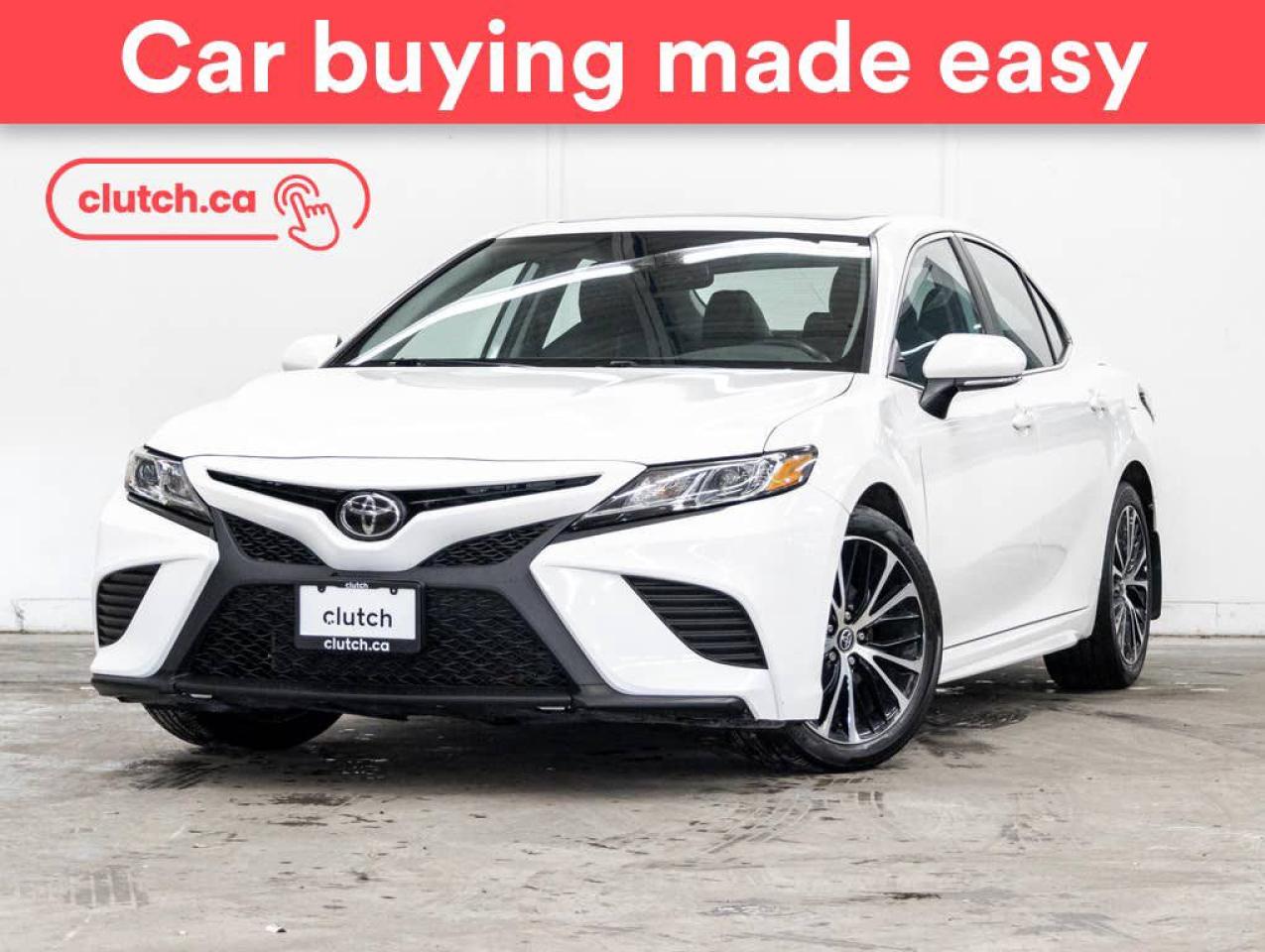 Used 2020 Toyota Camry SE w/ Upgrade Pkg. w/ Apple CarPlay & Android Auto, Heated Front Seats, Rearview Camera for sale in Toronto, ON