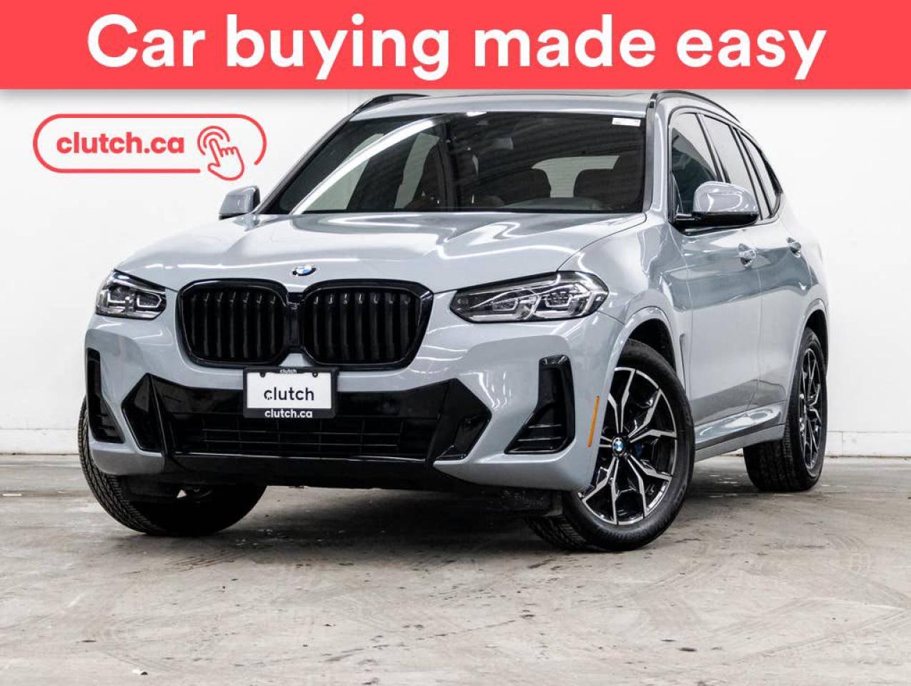 Used 2023 BMW X3 xDrive30i AWD w/ Apple CarPlay & Android Auto, Heated Steering Wheel, Heated Front Seats for sale in Toronto, ON