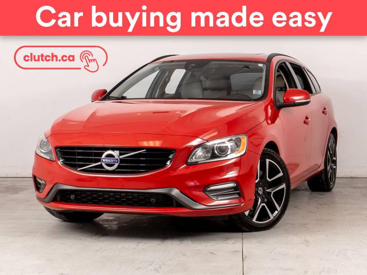 Used 2018 Volvo V60 T6 Dynamic AWD w/ Navigation, Leather Seats, Power Front Seats for sale in Bedford, NS