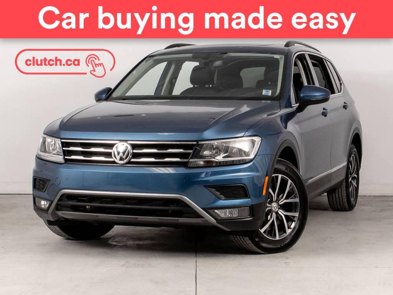 Used 2018 Volkswagen Tiguan Comfortline AWD w/ Moonroof, Leather, Nav for sale in Bedford, NS