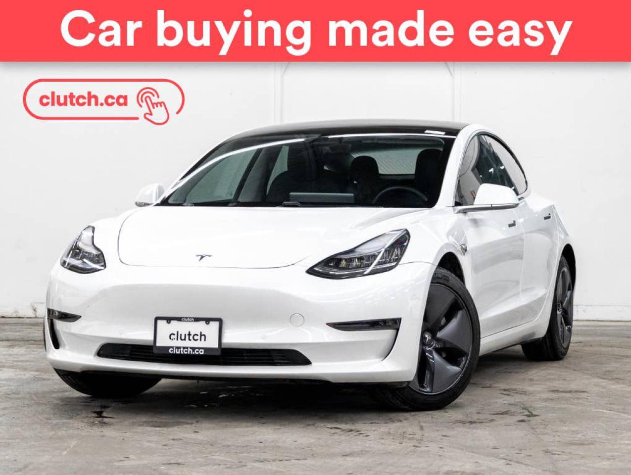 Used 2020 Tesla Model 3 Long Range AWD w/ Autopilot, Nav, Glass Roof for sale in Toronto, ON