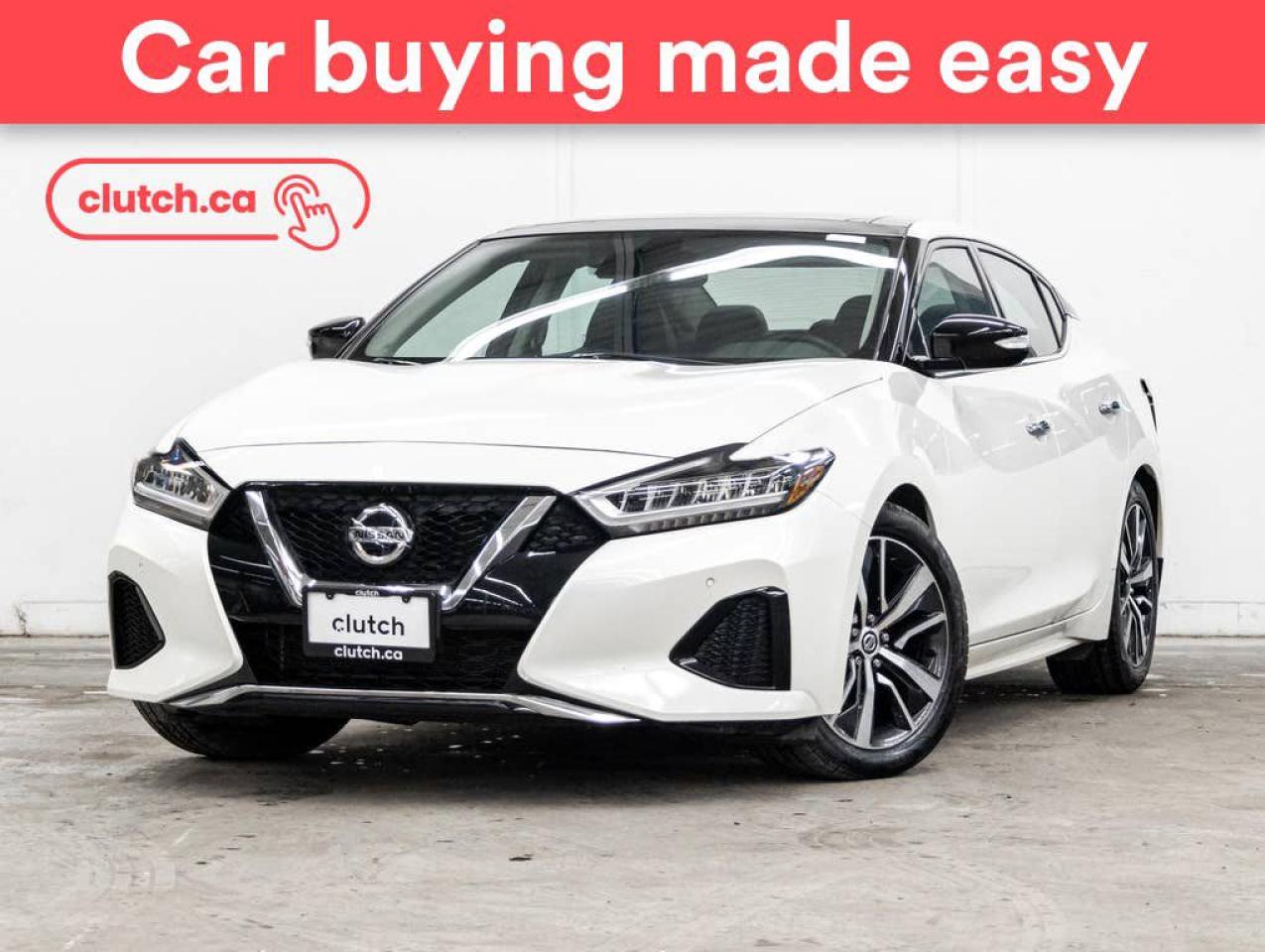 Used 2020 Nissan Maxima SL w/ Apple CarPlay & Android Auto, Heated Front Seats, Rearview Camera for sale in Toronto, ON