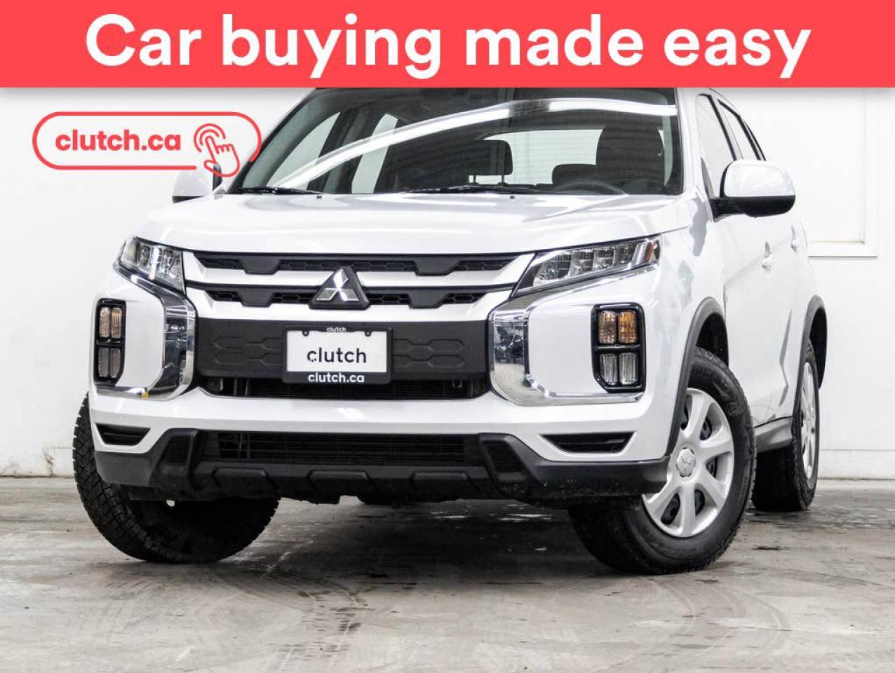 Used 2023 Mitsubishi RVR ES AWC w/ Apple CarPlay & Android Auto, Heated Front Seats, Rearview Camera for sale in Toronto, ON