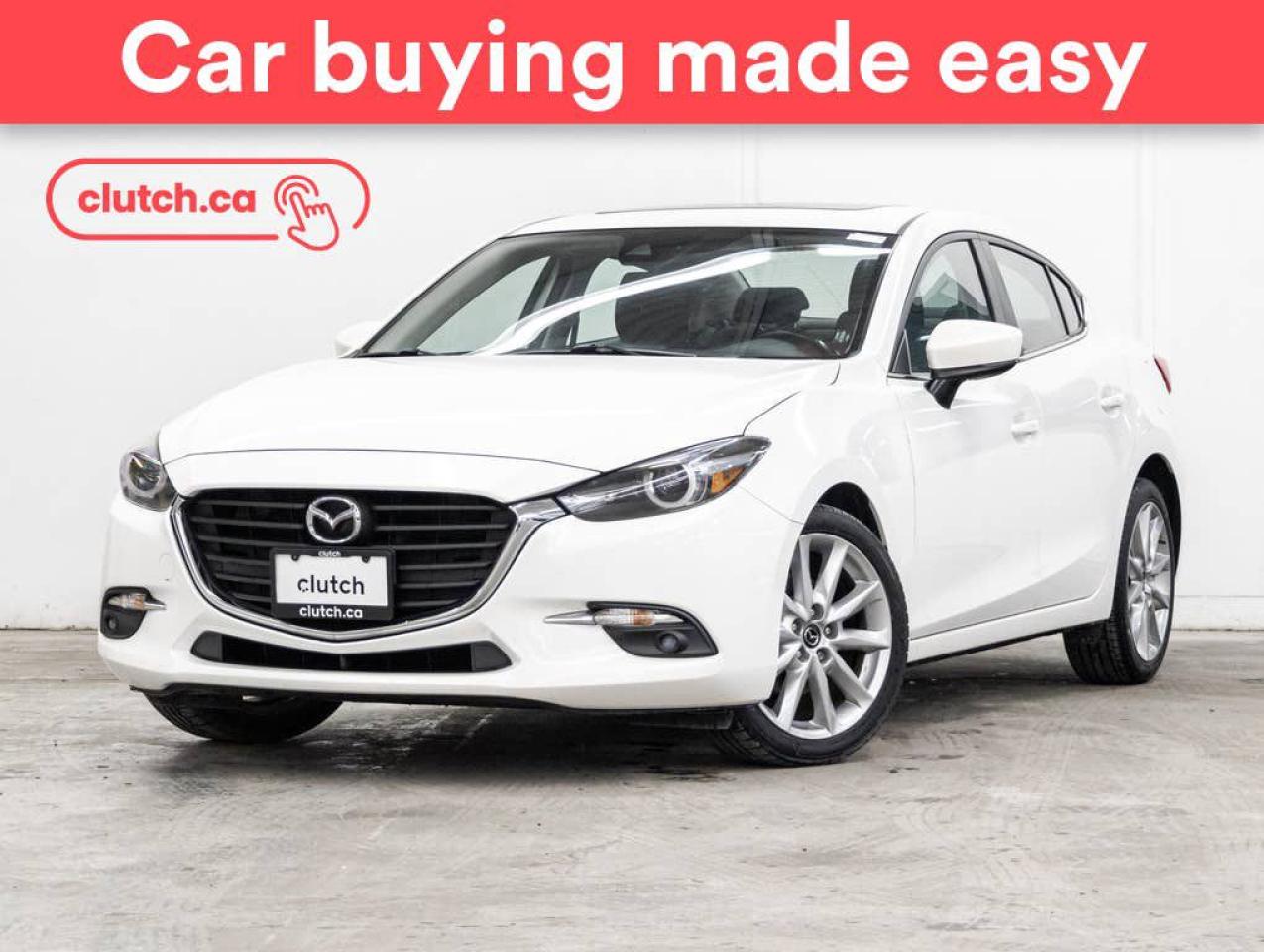 Used 2018 Mazda MAZDA3 GT w/ Heated Steering Wheel, Heated Front Seats, Rearview Camera for sale in Toronto, ON