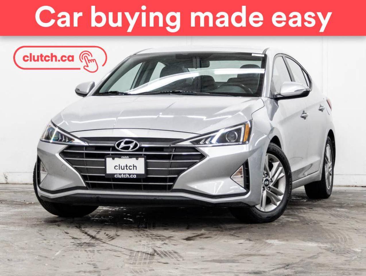 Used 2020 Hyundai Elantra Preferred w/ Apple CarPlay & Android Auto, Heated Steering Wheel, Heated Front Seats for sale in Toronto, ON