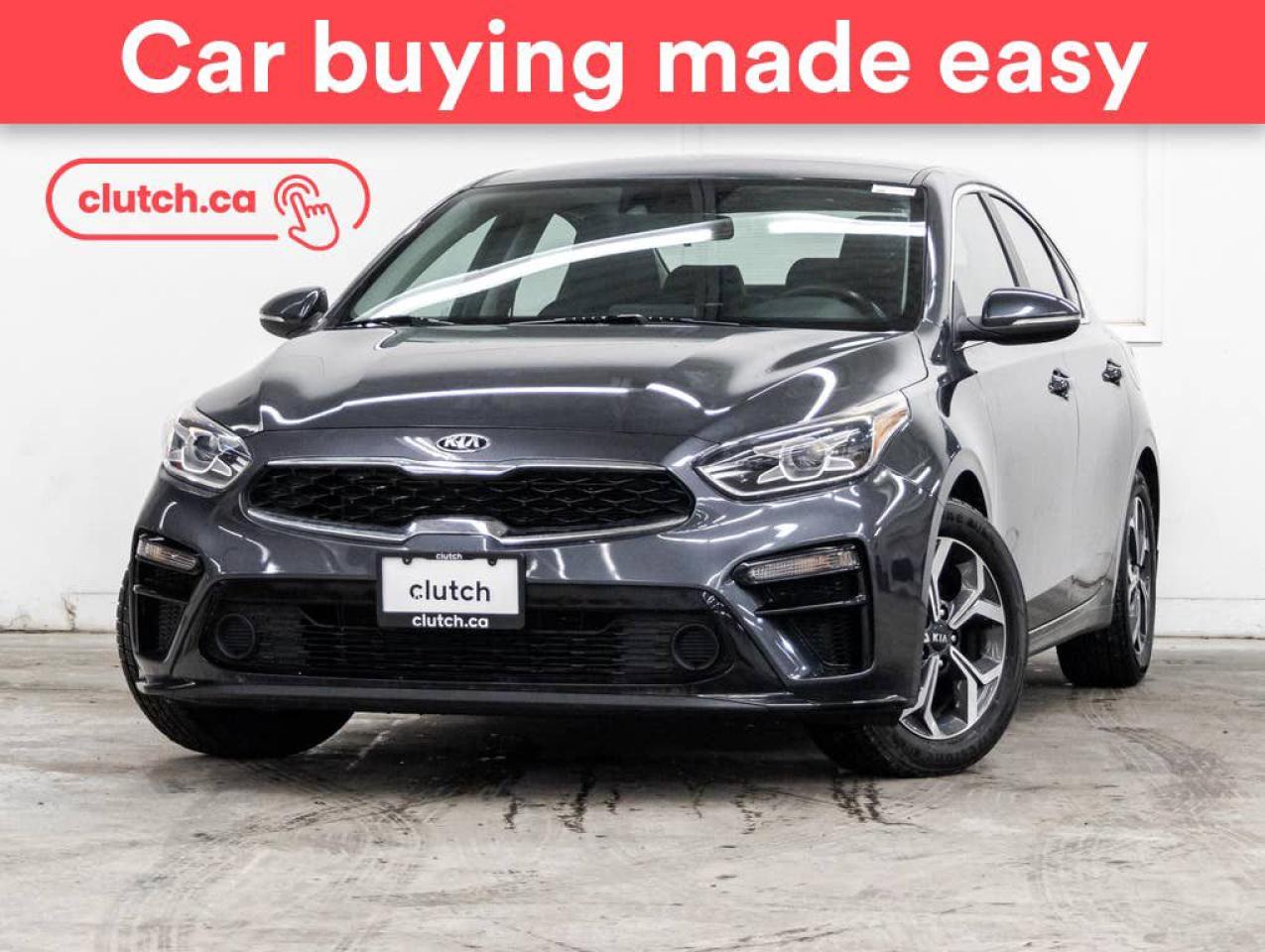 Used 2019 Kia Forte EX w/ Apple CarPlay & Android Auto, A/C, Rearview Cam for sale in Toronto, ON