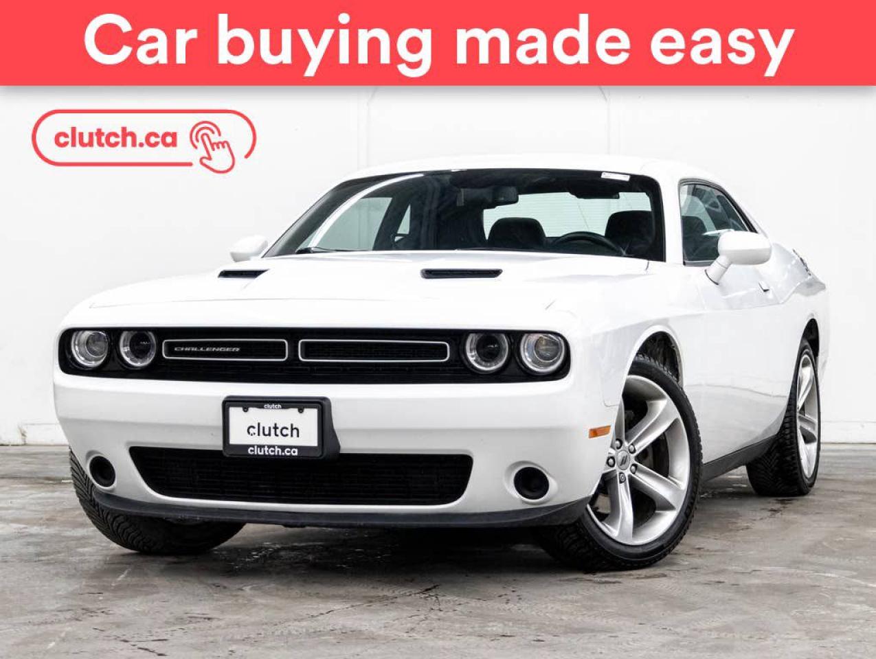 Used 2017 Dodge Challenger SXT w/ Heated Front Seats, Bluetooth, Dual Zone A/C for sale in Toronto, ON