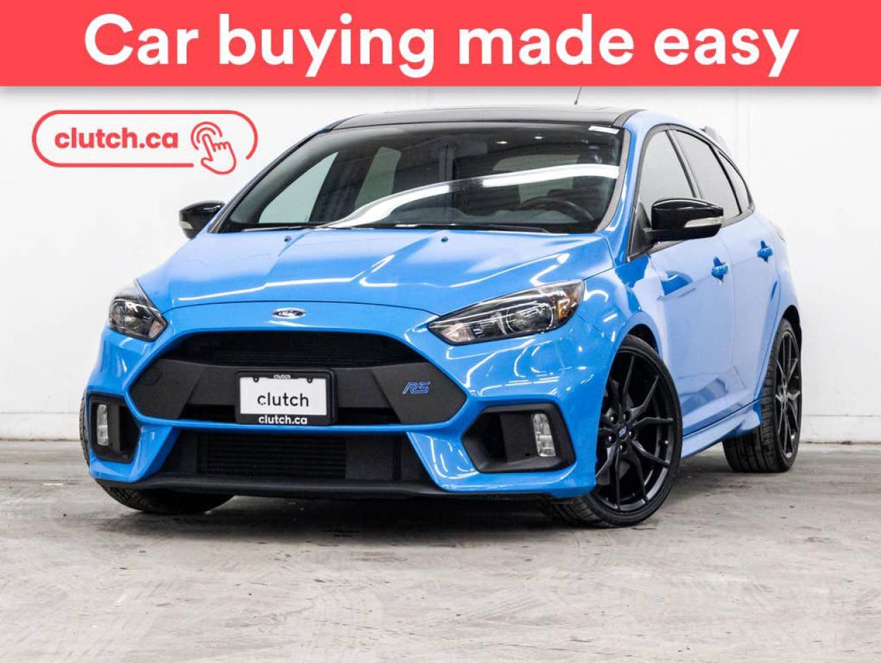 Used 2018 Ford Focus RS w/ SYNC 3, Apple CarPlay & Android Auto, Heated Steering Wheel for sale in Toronto, ON