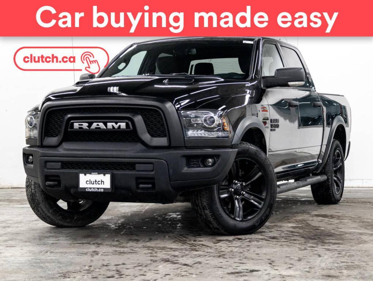 Used 2022 RAM 1500 Classic Warlock Crew Cab 4x4 w/ Apple CarPlay, Dual Zone A/C, Rearview Cam for sale in Toronto, ON