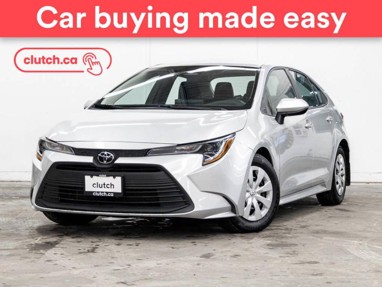 Used 2023 Toyota Corolla L w/ Apple CarPlay & Android Auto, Rearview Cam, A/C for sale in Toronto, ON