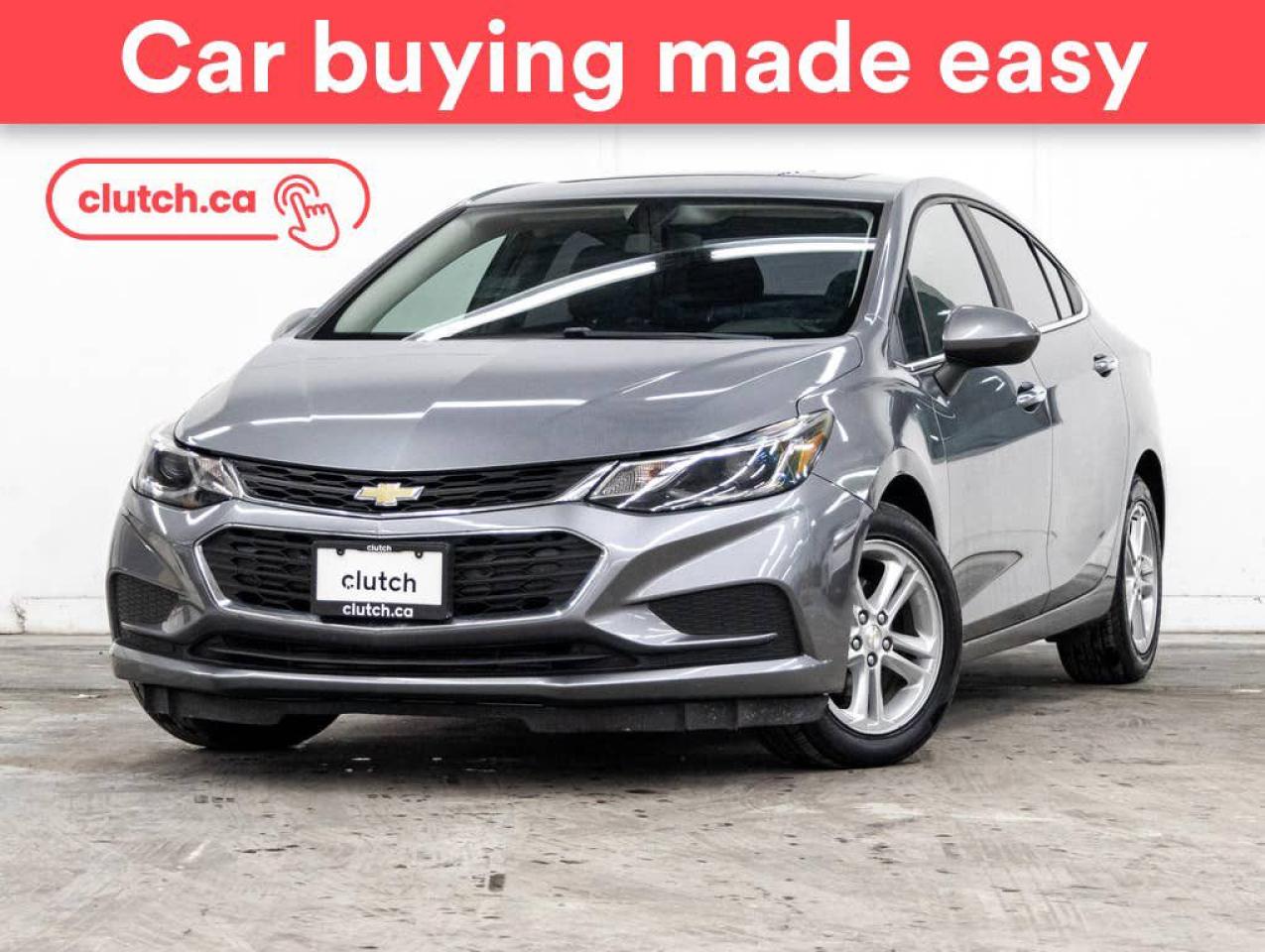 Used 2018 Chevrolet Cruze LT w/ Apple CarPlay & Android Auto, Power Moonroof, Rearview Cam for sale in Toronto, ON