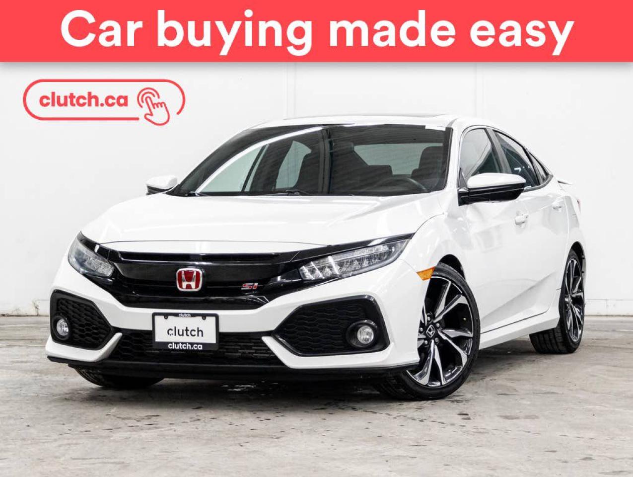 Used 2019 Honda Civic Si w/ Apple CarPlay & Android Auto, Dual Zone A/C, Power Sunroof for sale in Toronto, ON