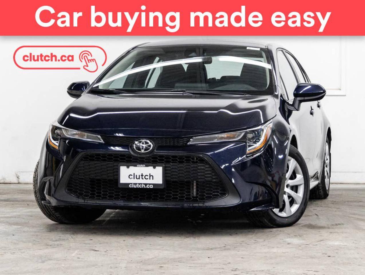 Used 2022 Toyota Corolla LE w/ Apple CarPlay & Android Auto, Rearview Cam, A/C for sale in Toronto, ON