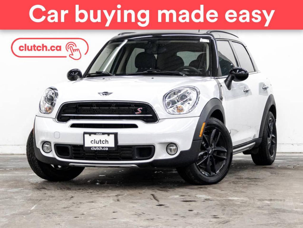 Used 2016 MINI Cooper Countryman Cooper S AWD w/ Nav, Heated Front Seats, Cruise Control for sale in Bedford, NS