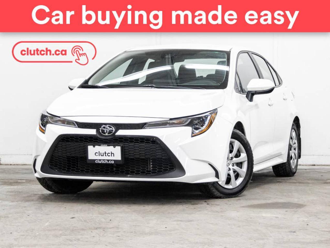 Used 2022 Toyota Corolla LE w/ Apple CarPlay & Android Auto, Rearview Cam, A/C for sale in Toronto, ON