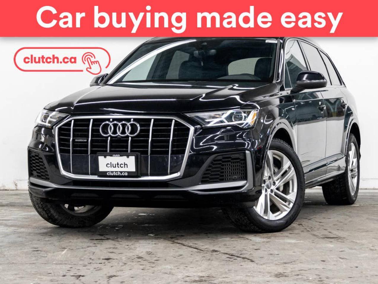 Used 2021 Audi Q7 Komfort quattro AWD w/ Apple CarPlay & Android Auto, Tri Zone A/C, Panoramic Sunroof for sale in Toronto, ON