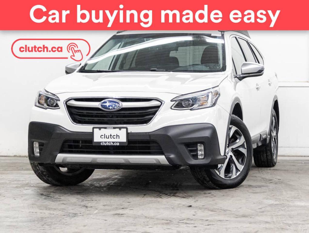 Used 2020 Subaru Outback Premier XT AWD w/ Apple CarPlay & Android Auto, Power Moonroof, Nav for sale in Toronto, ON