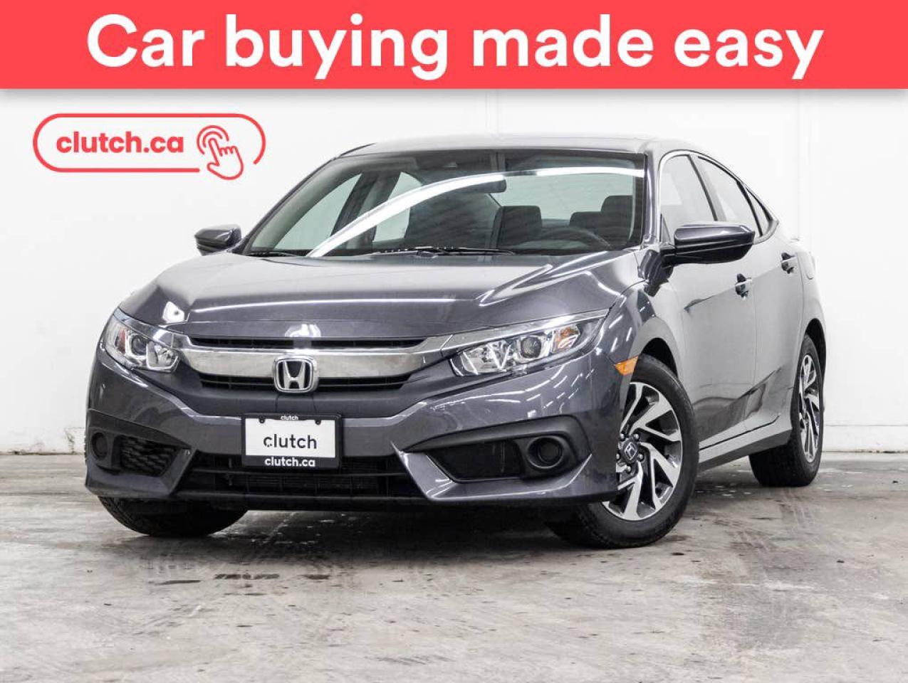 Used 2018 Honda Civic SE w/ Apple CarPlay & Android Auto, Heated Front Seats, Rearview Camera for sale in Toronto, ON