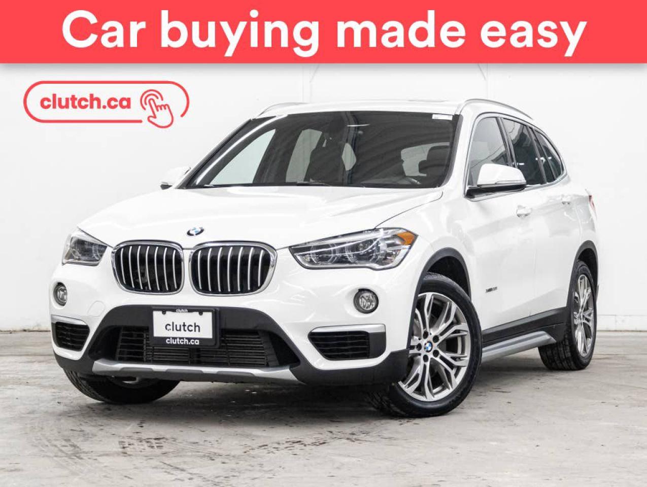 Used 2018 BMW X1 xDrive28i AWD w/ Heated Front Seats, Rearview Camera, Cruise Control for sale in Toronto, ON