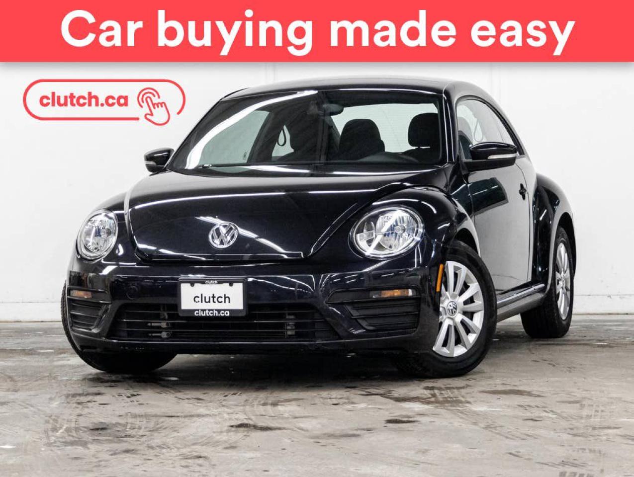 Used 2017 Volkswagen Beetle Trendline w/ Apple CarPlay & Android Auto, Heated Front Seats, Rearview Camera for sale in Toronto, ON