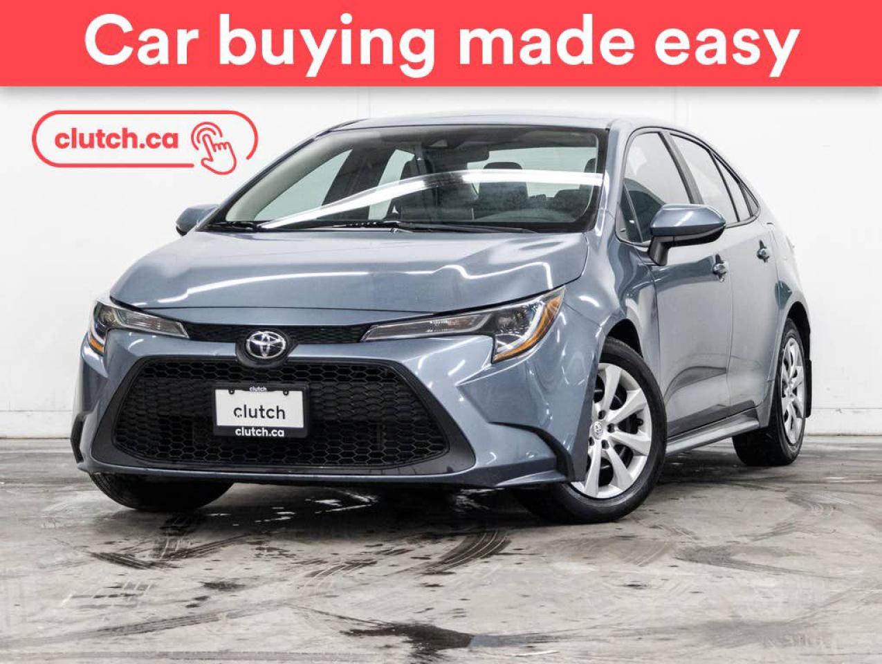 Used 2020 Toyota Corolla LE w/ Apple CarPlay, A/C, Rearview Cam for sale in Toronto, ON