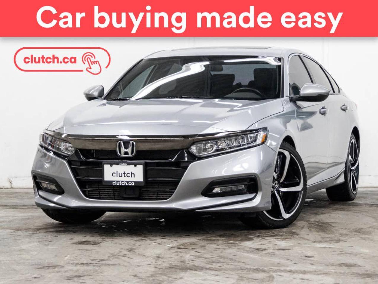 Used 2018 Honda Accord Sport w/ Apple CarPlay & Android Auto, Heated Front Seats, Rearview Camera for sale in Toronto, ON