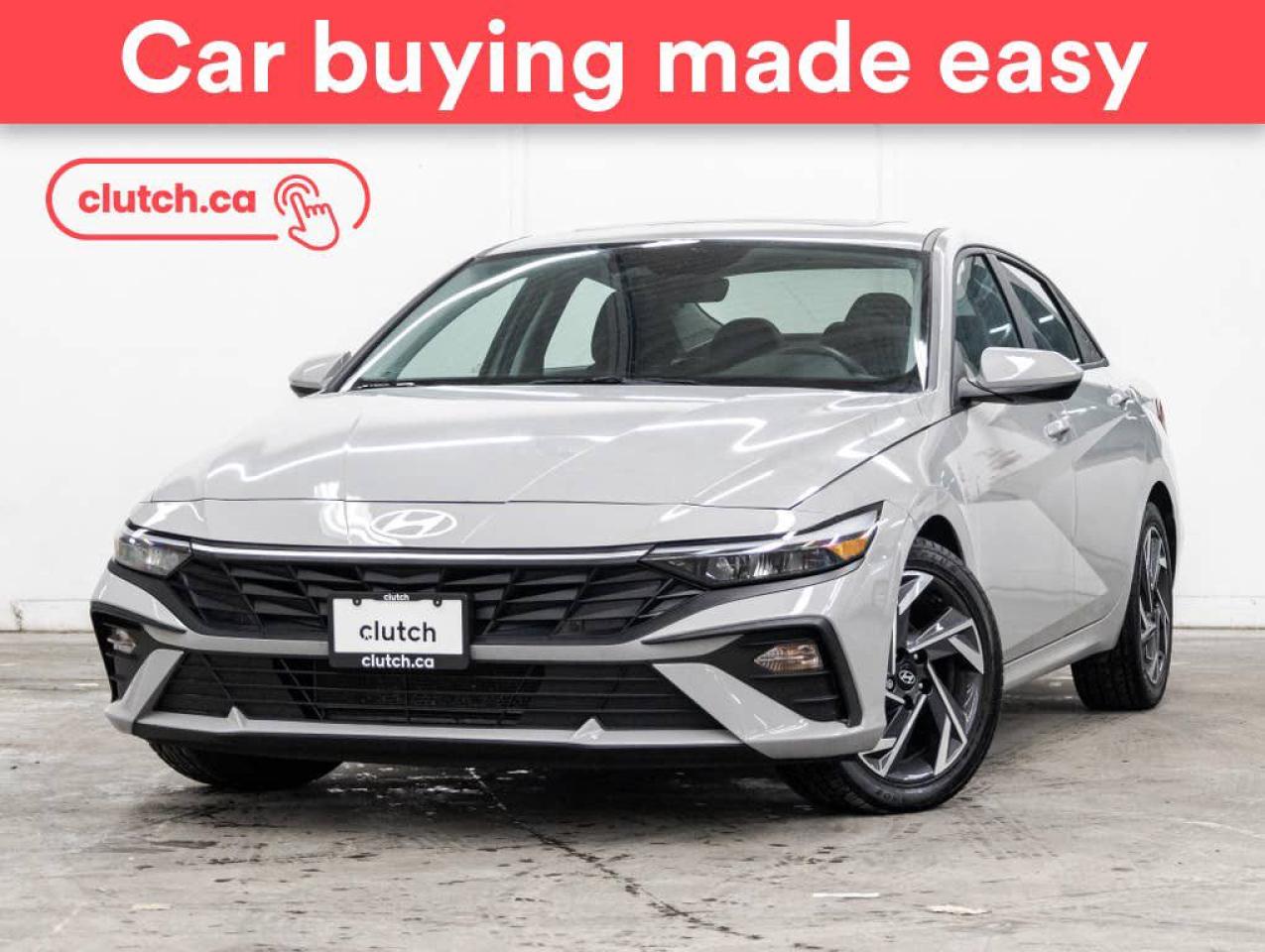 Used 2024 Hyundai Elantra Preferred w/ Tech Pkg. w/ Apple CarPlay & Android Auto, Heated Steering Wheel, Heated Front Seats for sale in Toronto, ON