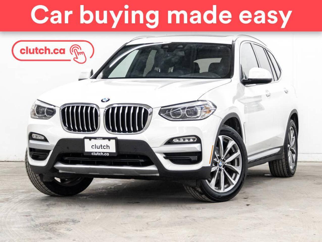 Used 2019 BMW X3 xDrive30i AWD w/ Apple CarPlay, Heated Steering Wheel, Heated Front Seats for sale in Toronto, ON