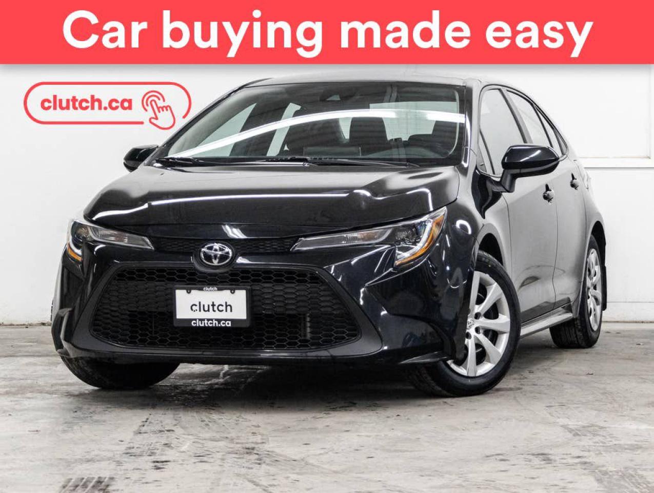 Used 2020 Toyota Corolla LE w/ Apple CarPlay, Heated Front Seats, Rearview Camera for sale in Toronto, ON