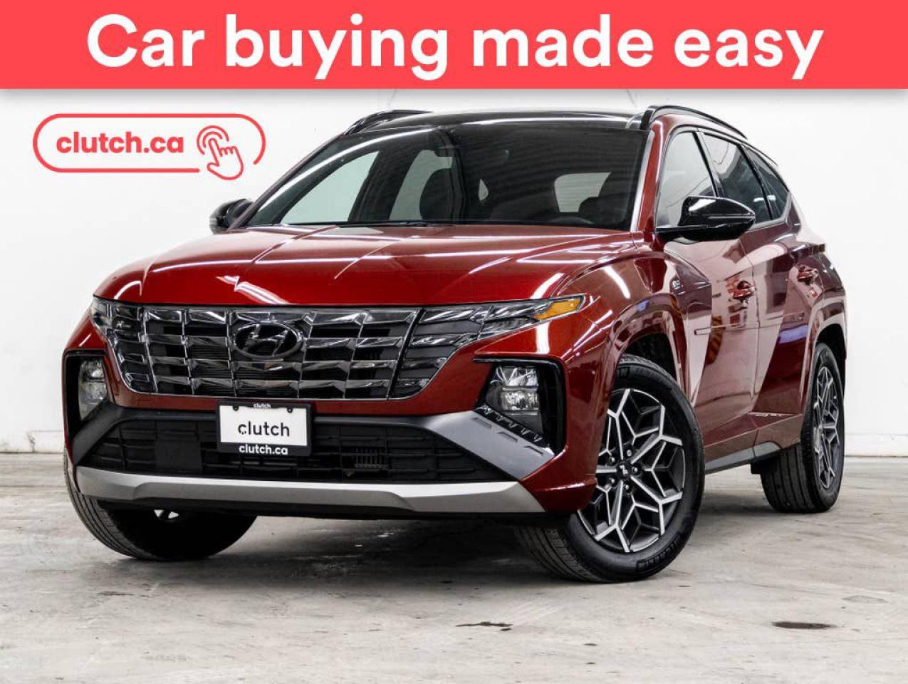 Used 2024 Hyundai Tucson N-Line AWD w/ Apple CarPlay & Android Auto, Dual Zone A/C, Panoramic Sunroof for sale in Toronto, ON