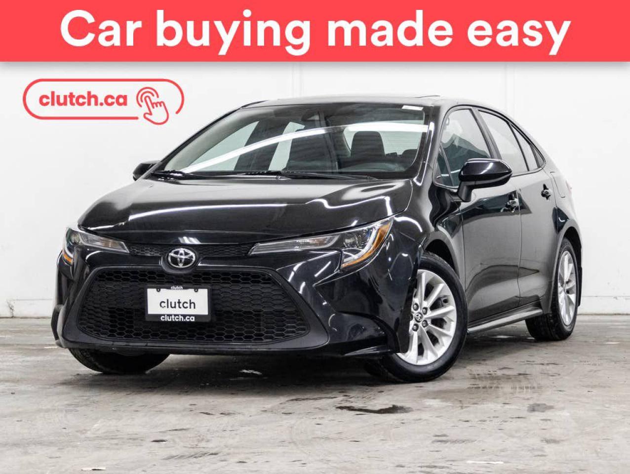 Used 2020 Toyota Corolla LE w/ Upgrade Pkg w/ Apple CarPlay, A/C, Power Sunroof for sale in Toronto, ON