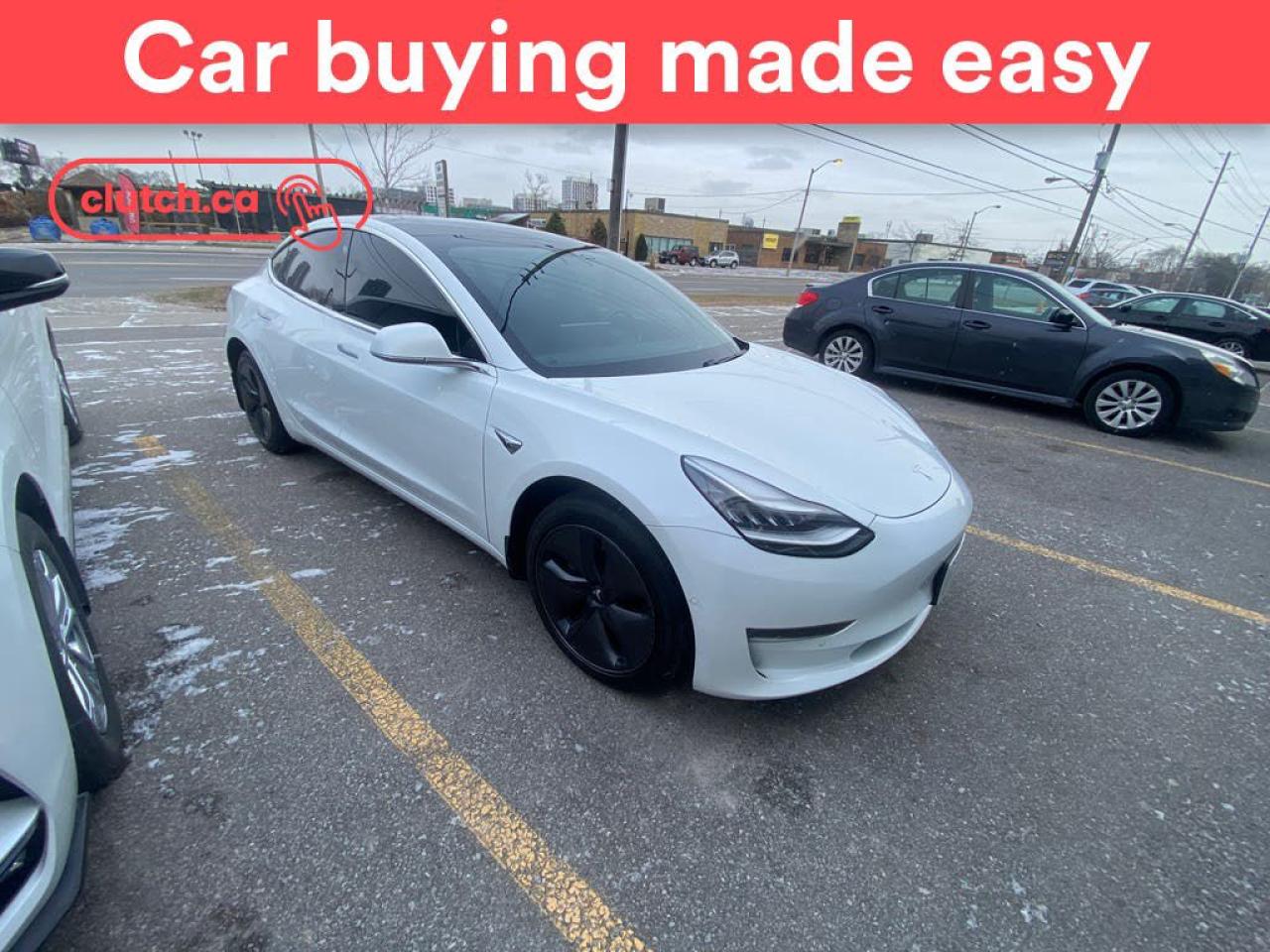 Used 2019 Tesla Model 3 Standard Range w/ Autopilot, Nav, Glass Roof for sale in Toronto, ON