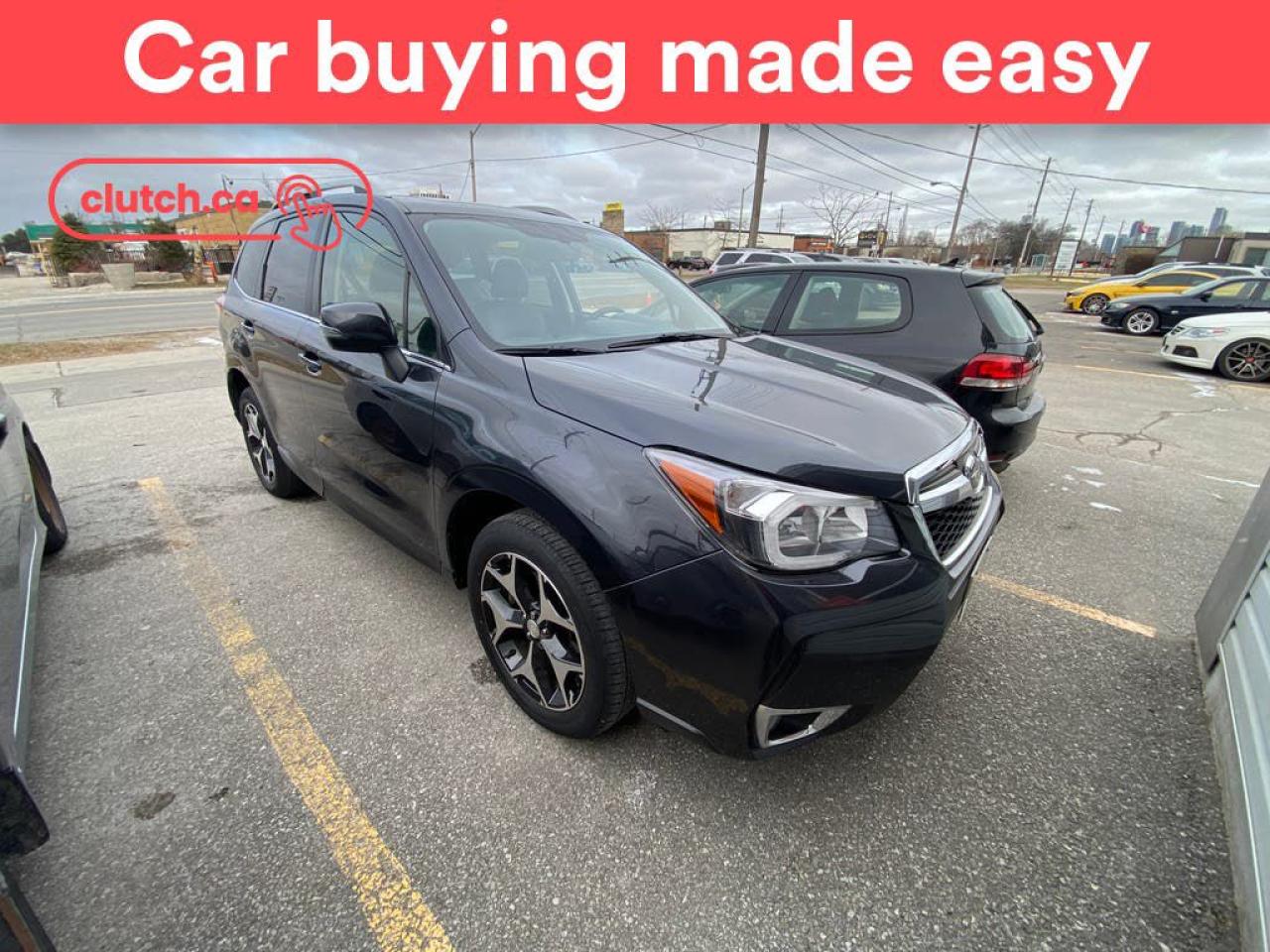 Used 2016 Subaru Forester 2.0XT Limited AWD w/ Power Sunroof, Dual Zone A/C, Rearview Cam for sale in Toronto, ON