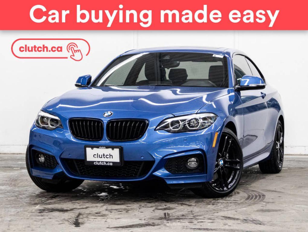 Used 2020 BMW 2 Series 230i xDrive AWD w/ Apple CarPlay, Dual Zone A/C, Power Sunroof for sale in Toronto, ON