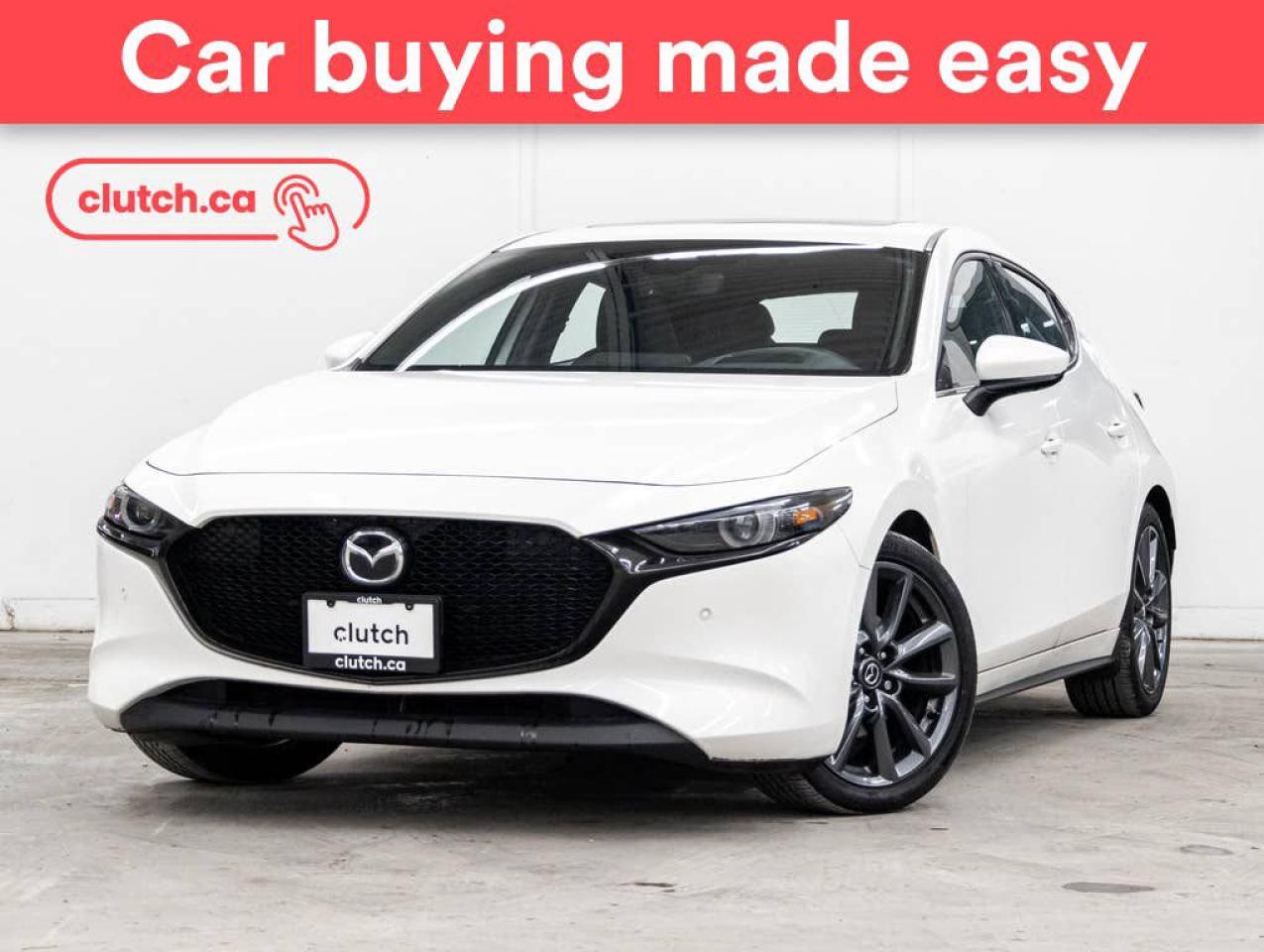 Used 2023 Mazda MAZDA3 GT AWD w/ Apple CarPlay & Android Auto, Power Moonroof, Nav for sale in Toronto, ON