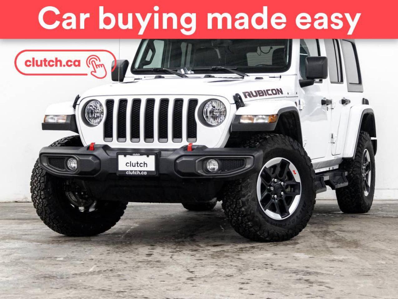 Used 2021 Jeep Wrangler Unlimited Rubicon 4X4 w/ Apple CarPlay & Android Auto, Heated Steering Wheel, Heated Front Seats for sale in Toronto, ON