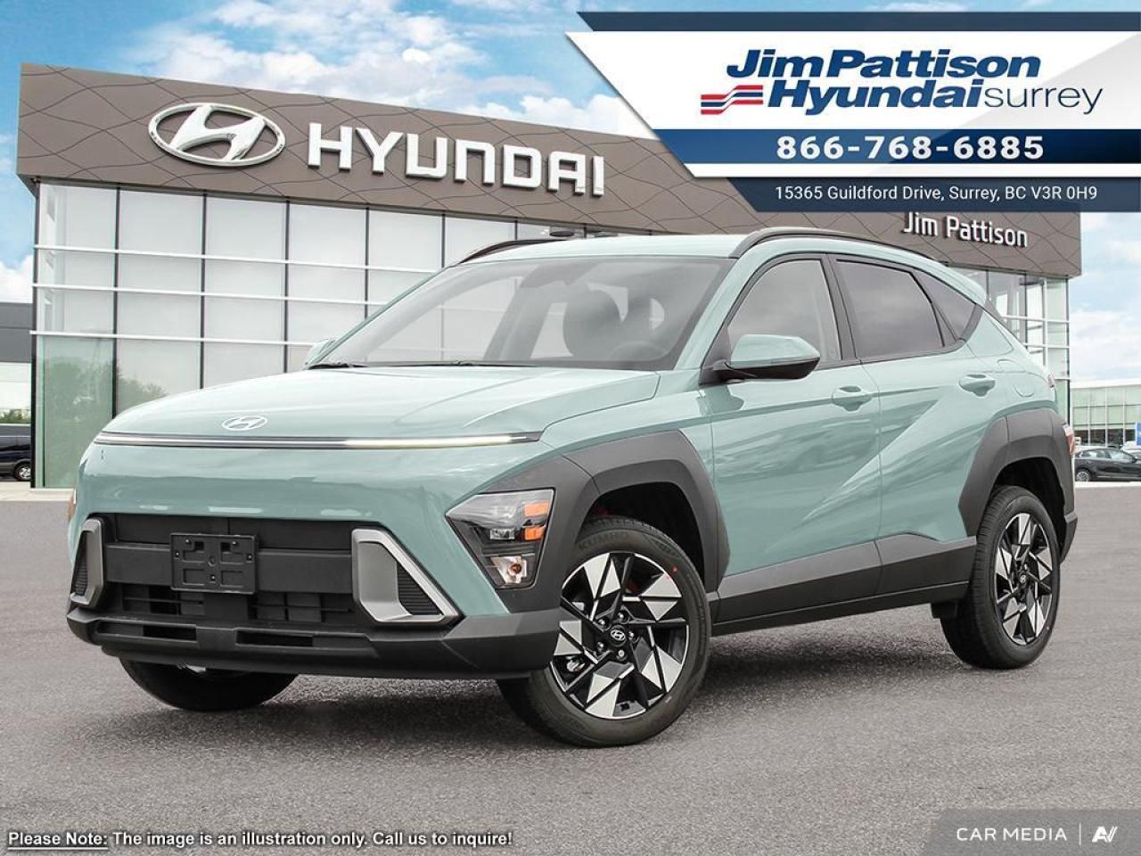 New 2025 Hyundai KONA Preferred for sale in Surrey, BC