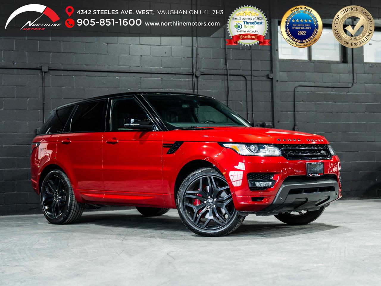 Used 2014 Land Rover Range Rover Sport AUTOBIOGRAPHY V8 Supercharged/PANO/MERIDIAN for sale in Vaughan, ON