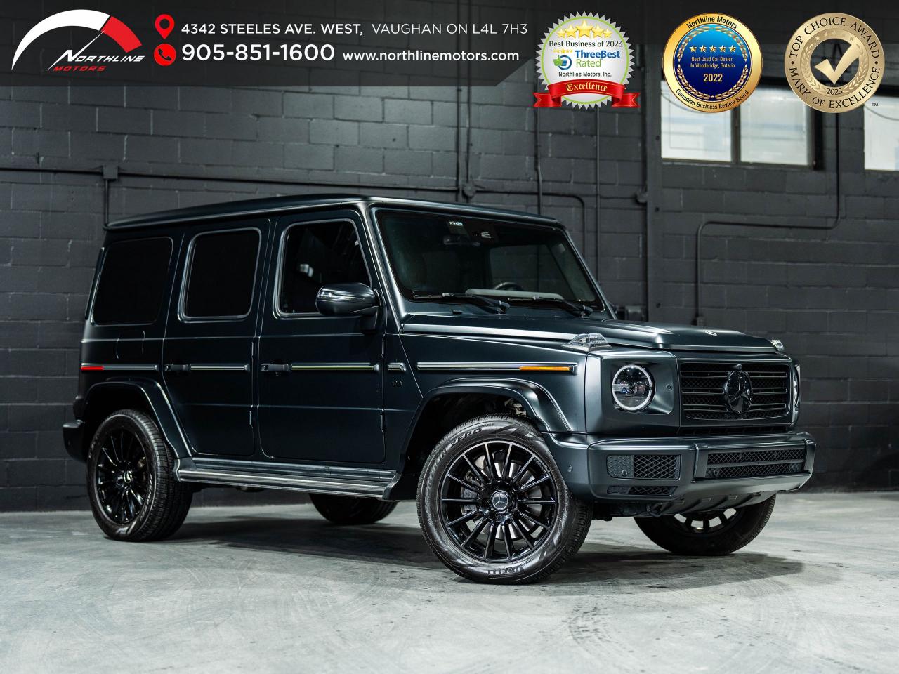 Used 2021 Mercedes-Benz G-Class G 550/MATTE BLACK/BURMESTER/MASSAGE SEATS for sale in Vaughan, ON