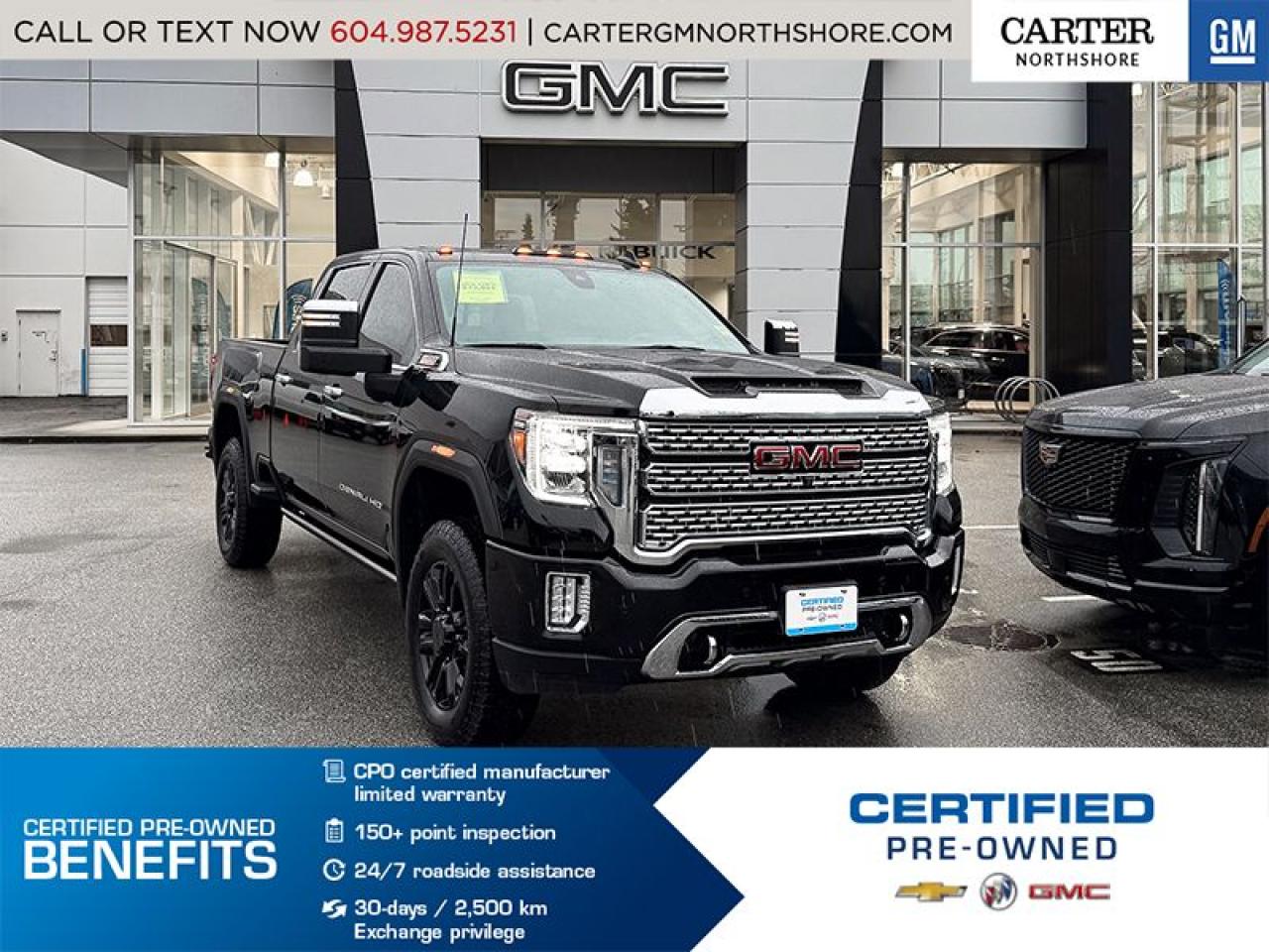 Used 2023 GMC Sierra 3500 HD FINANCE 4.99% FOR 24mo/DENALI ULTIMATE PKG/DIESEL for sale in North Vancouver, BC