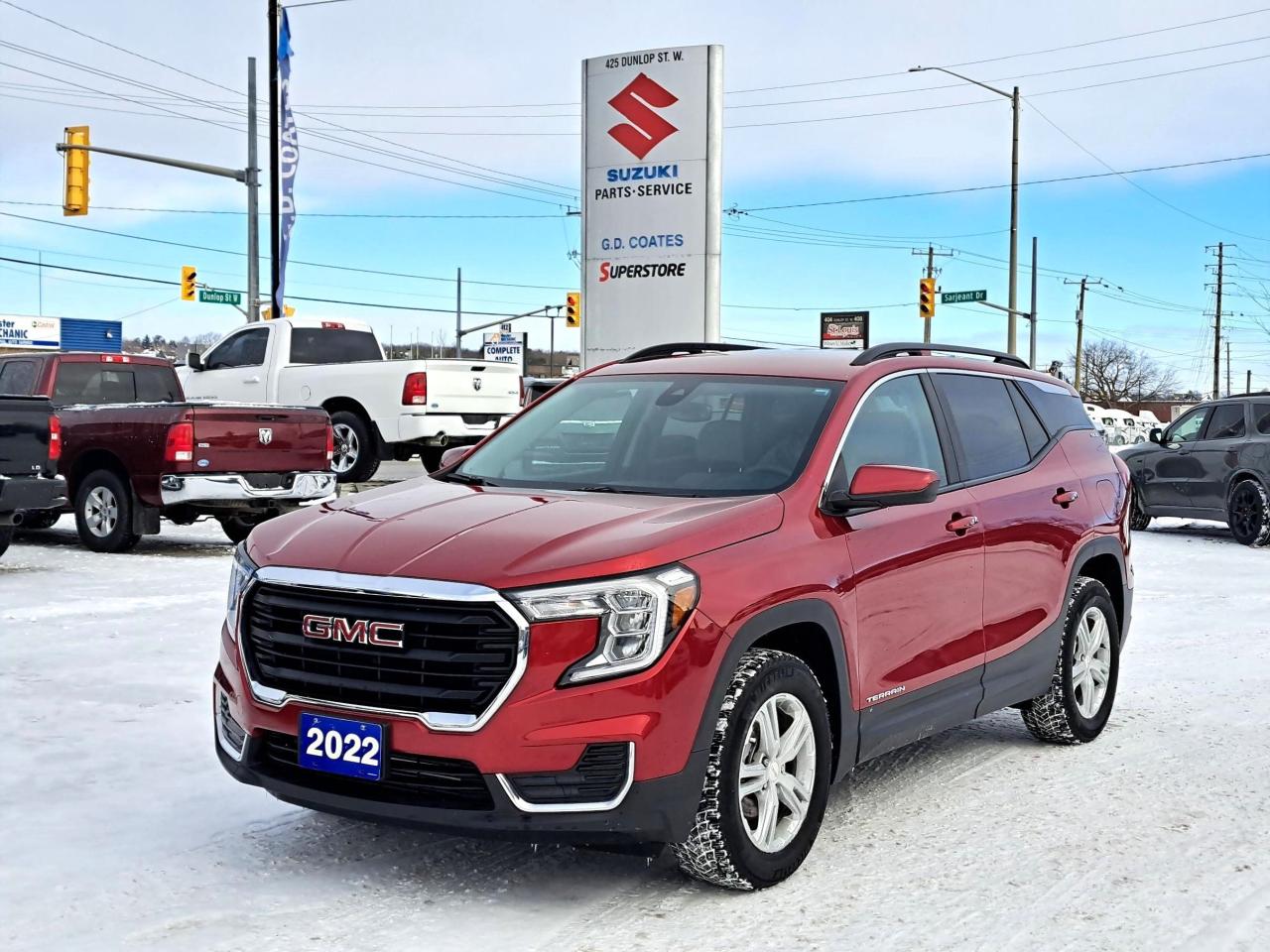 Used 2022 GMC Terrain SLE 4x4 ~Bluetooth ~Remote Start ~CarPlay for sale in Barrie, ON