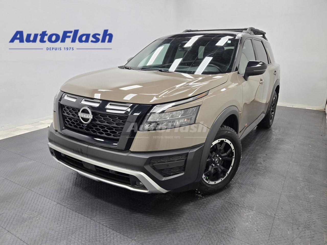 Used 2023 Nissan Pathfinder ROCK CREEK, AWD, V6, SIEGES / VOLANT CHAUFF, for sale in Saint-Hubert, QC