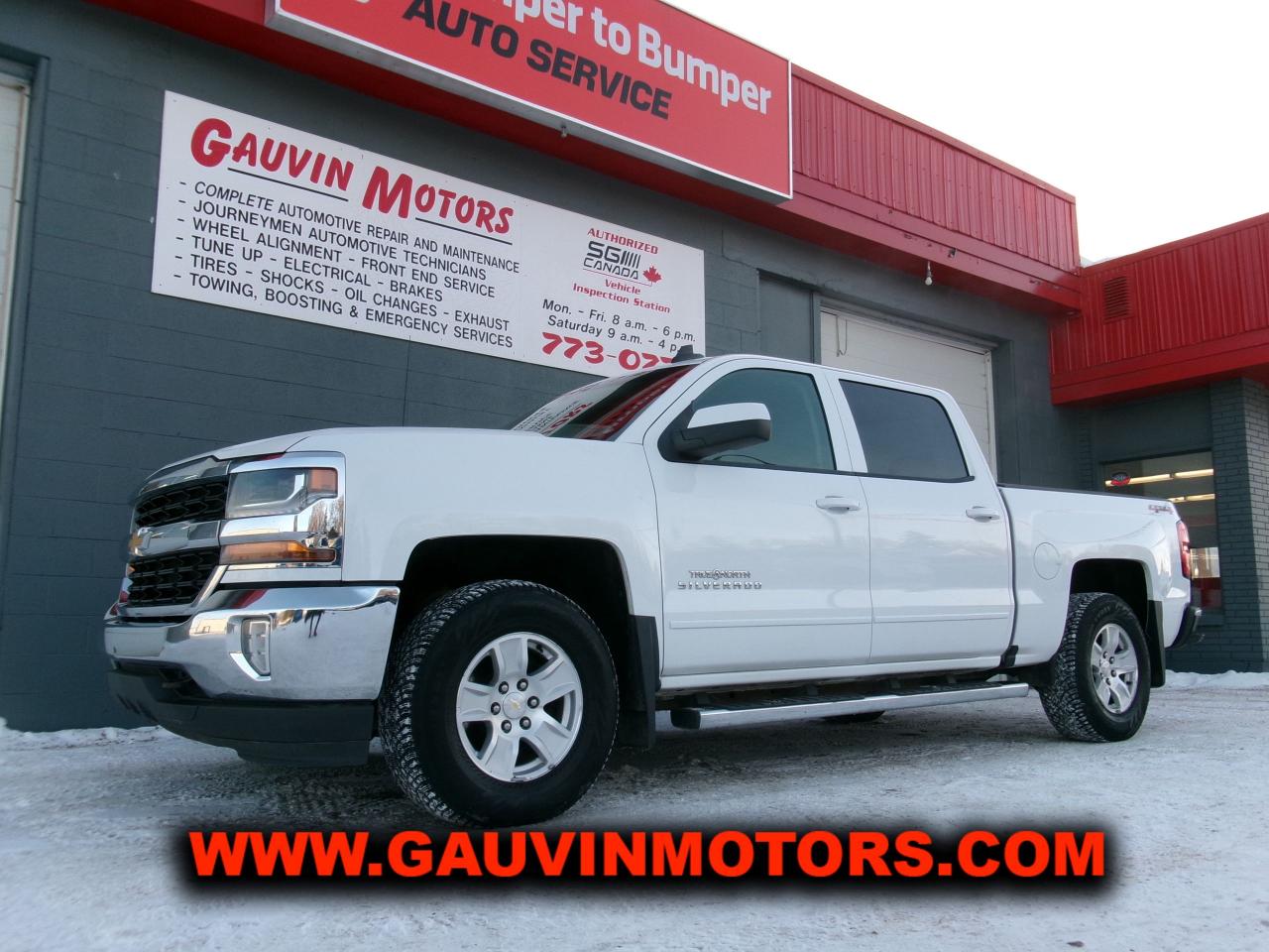 Used 2017 Chevrolet Silverado 1500 4WD Crew Loaded, P. Seat, & More!   Sale Priced! for sale in Swift Current, SK