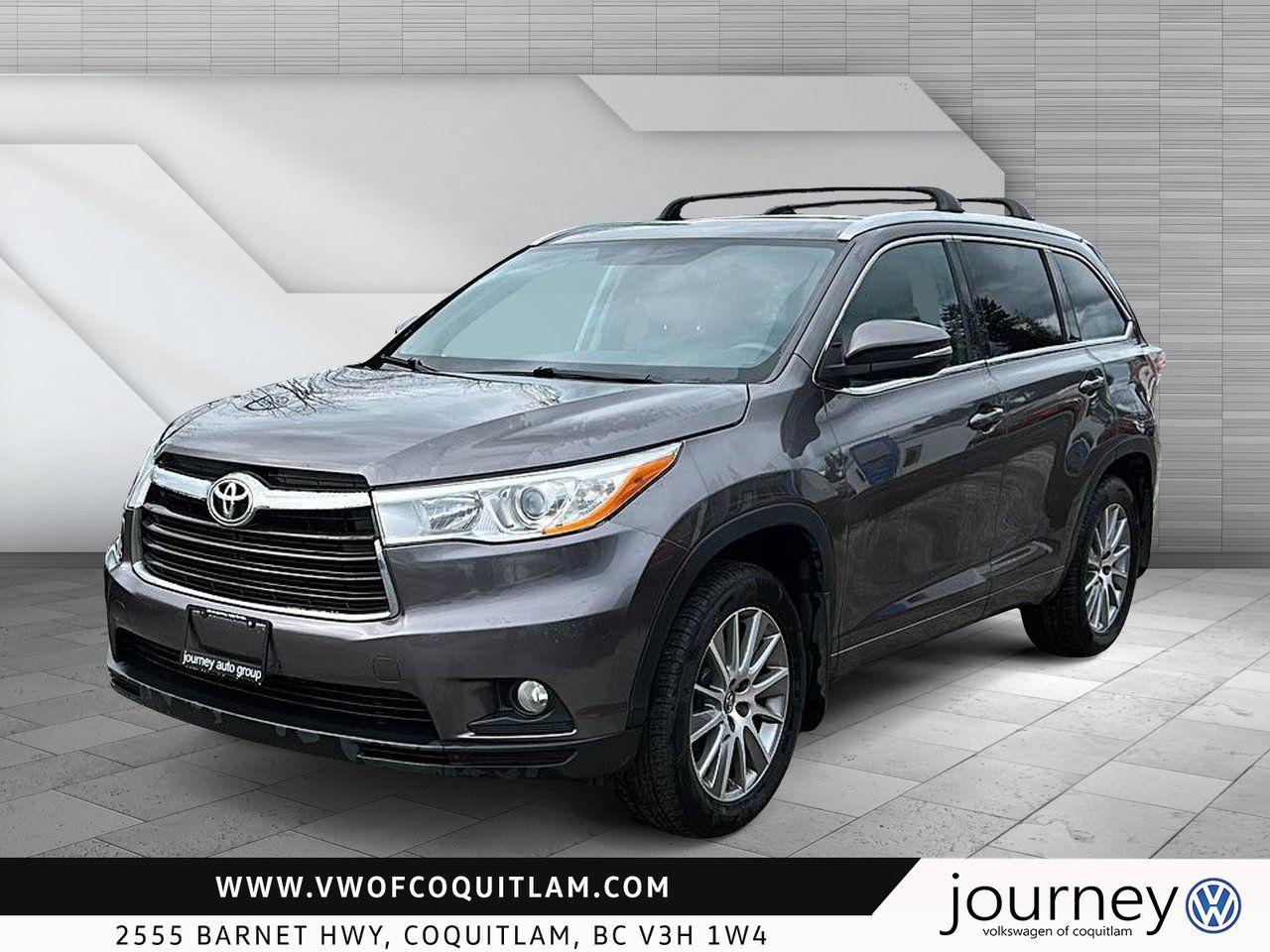 Used 2016 Toyota Highlander XLE AWD for sale in Coquitlam, BC