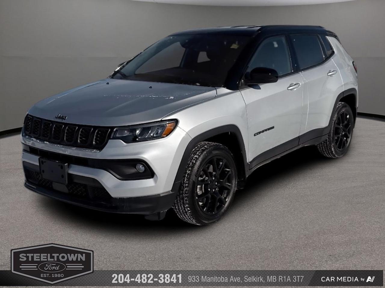 Used 2024 Jeep Compass Altitude  - Leather Seats -  4G Wi-Fi for sale in Selkirk, MB