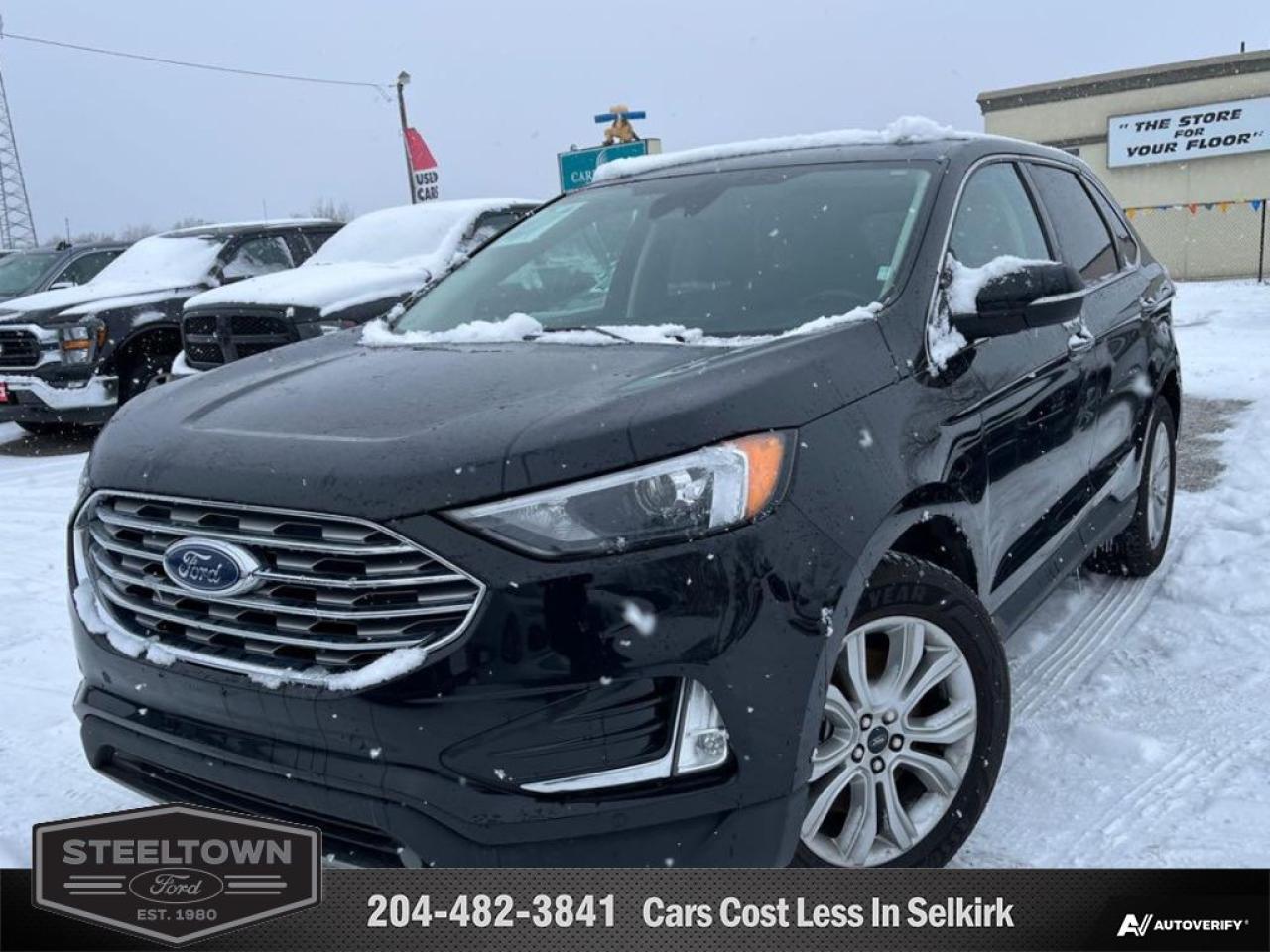 Used 2023 Ford Edge Titanium  - Leather Seats -  Premium Audio for sale in Selkirk, MB