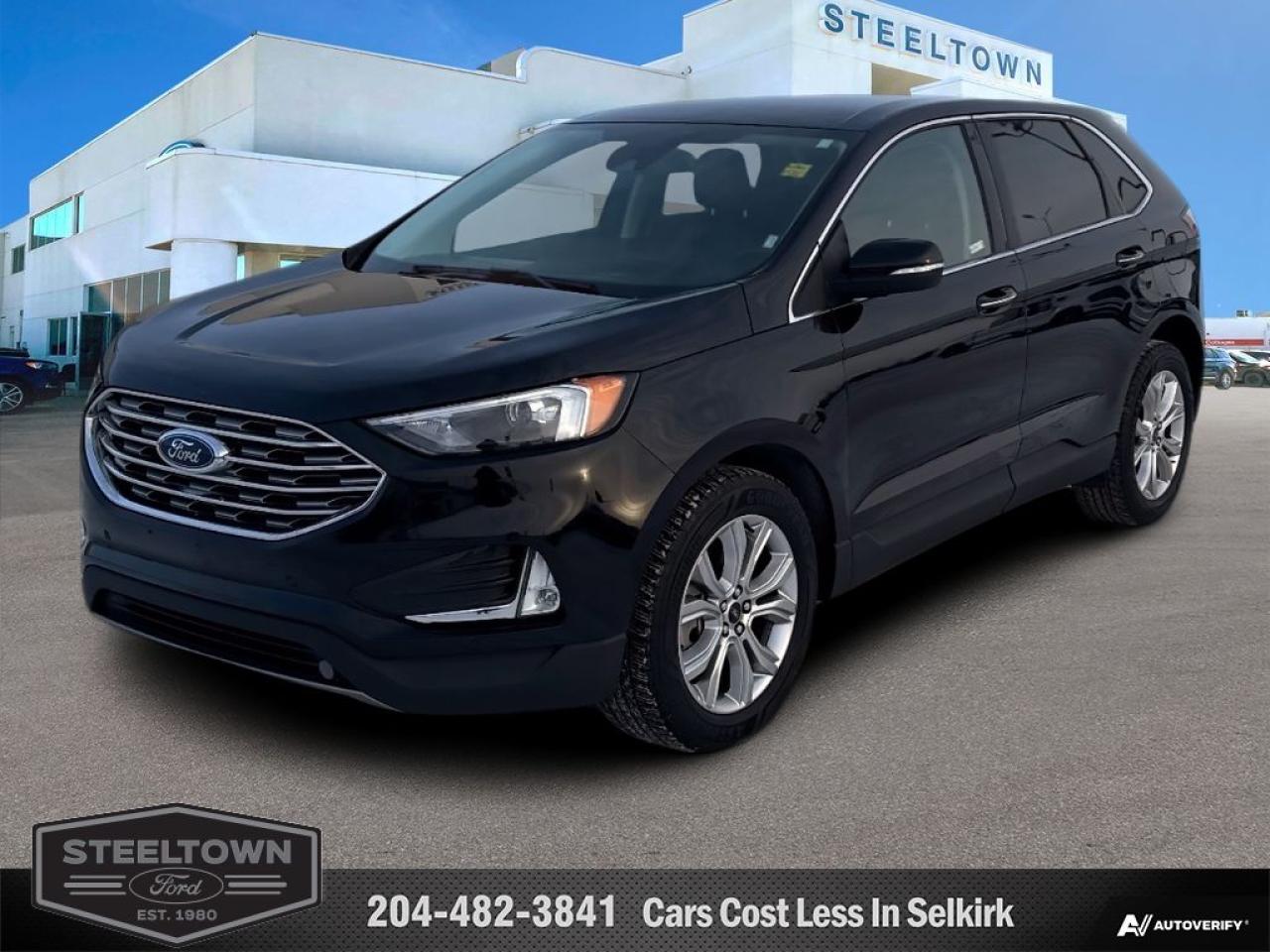 Used 2023 Ford Edge Titanium  - Leather Seats -  Premium Audio for sale in Selkirk, MB