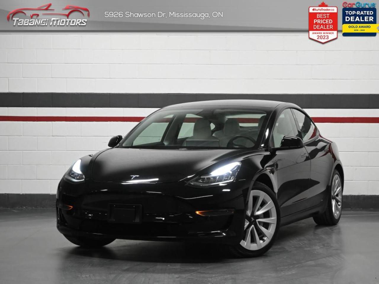 Used 2021 Tesla Model 3 Standard Range Plus  Autopilot White Interior Navigation Glass Roof for sale in Mississauga, ON